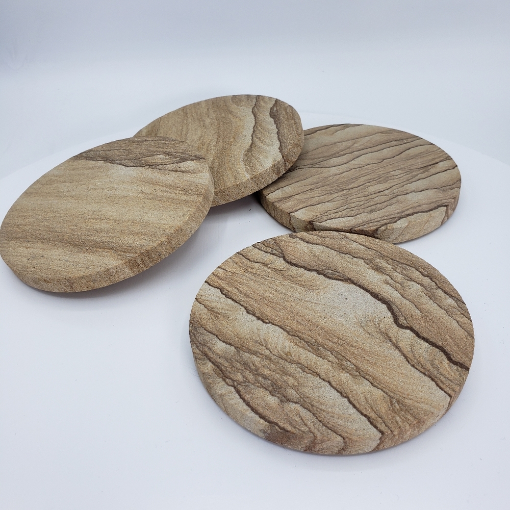 Set of 4 thirstystone coasters, vintage